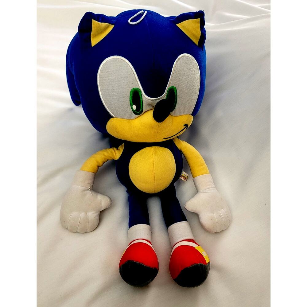 Sonic The Hedgehog Plush Doll Stuffed Animal Toy 18" Toy Factory Tush Tag 2020